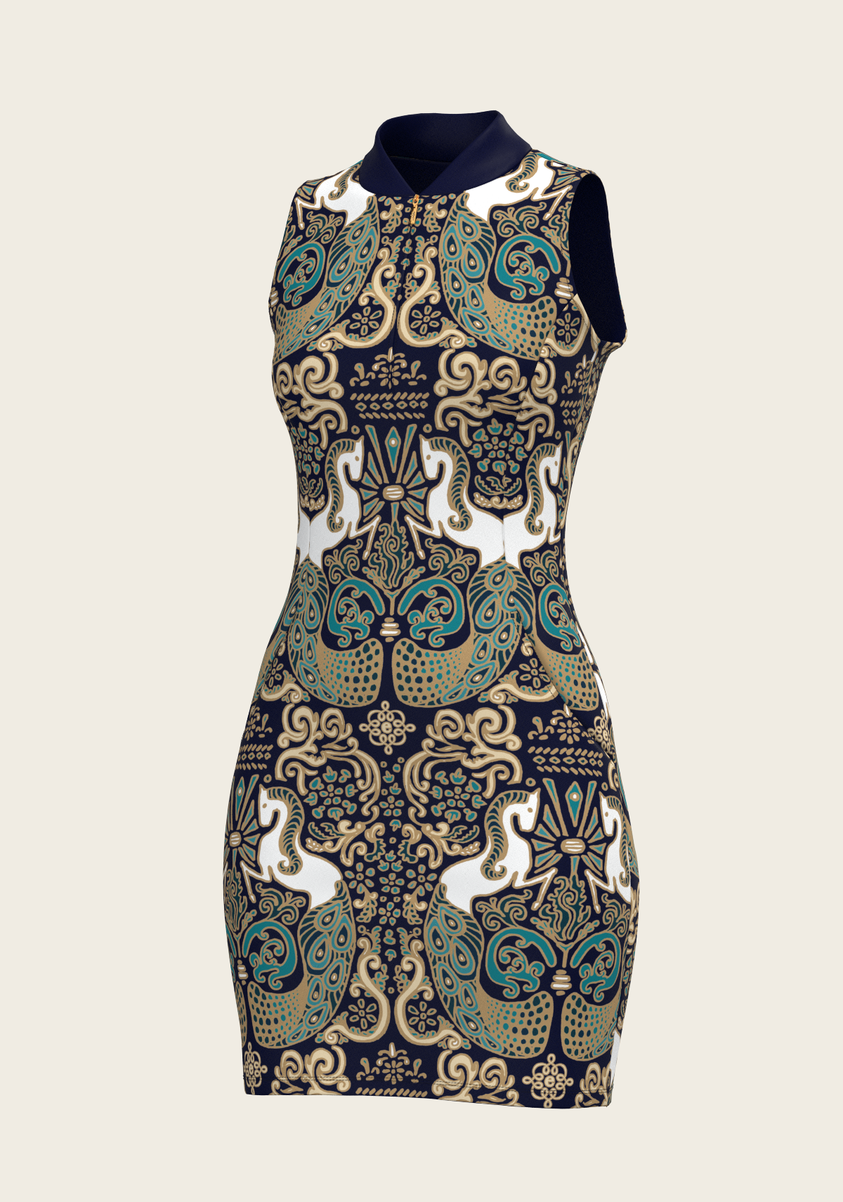 Mermaid Horses Golf Dress