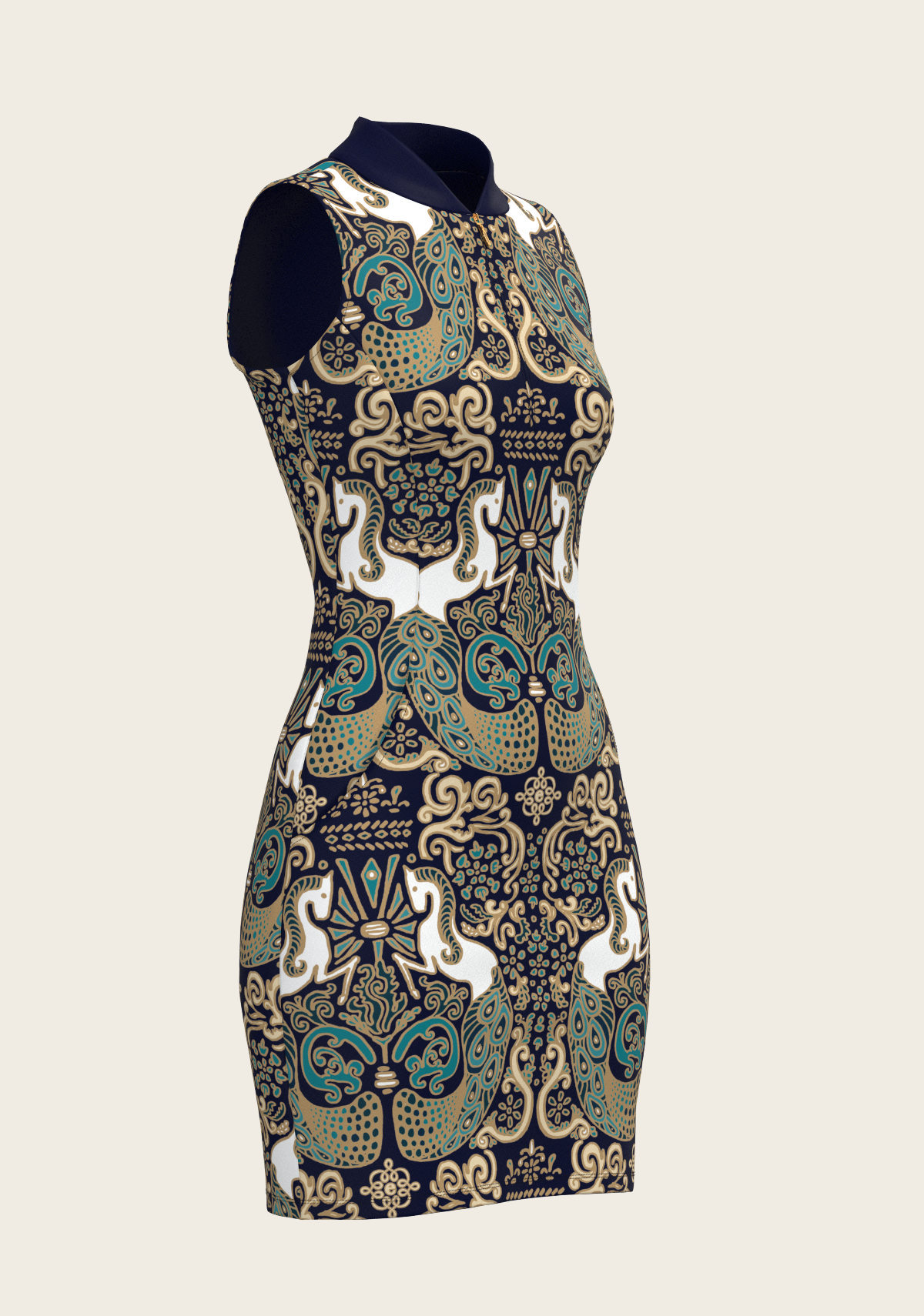 Mermaid Horses Golf Dress