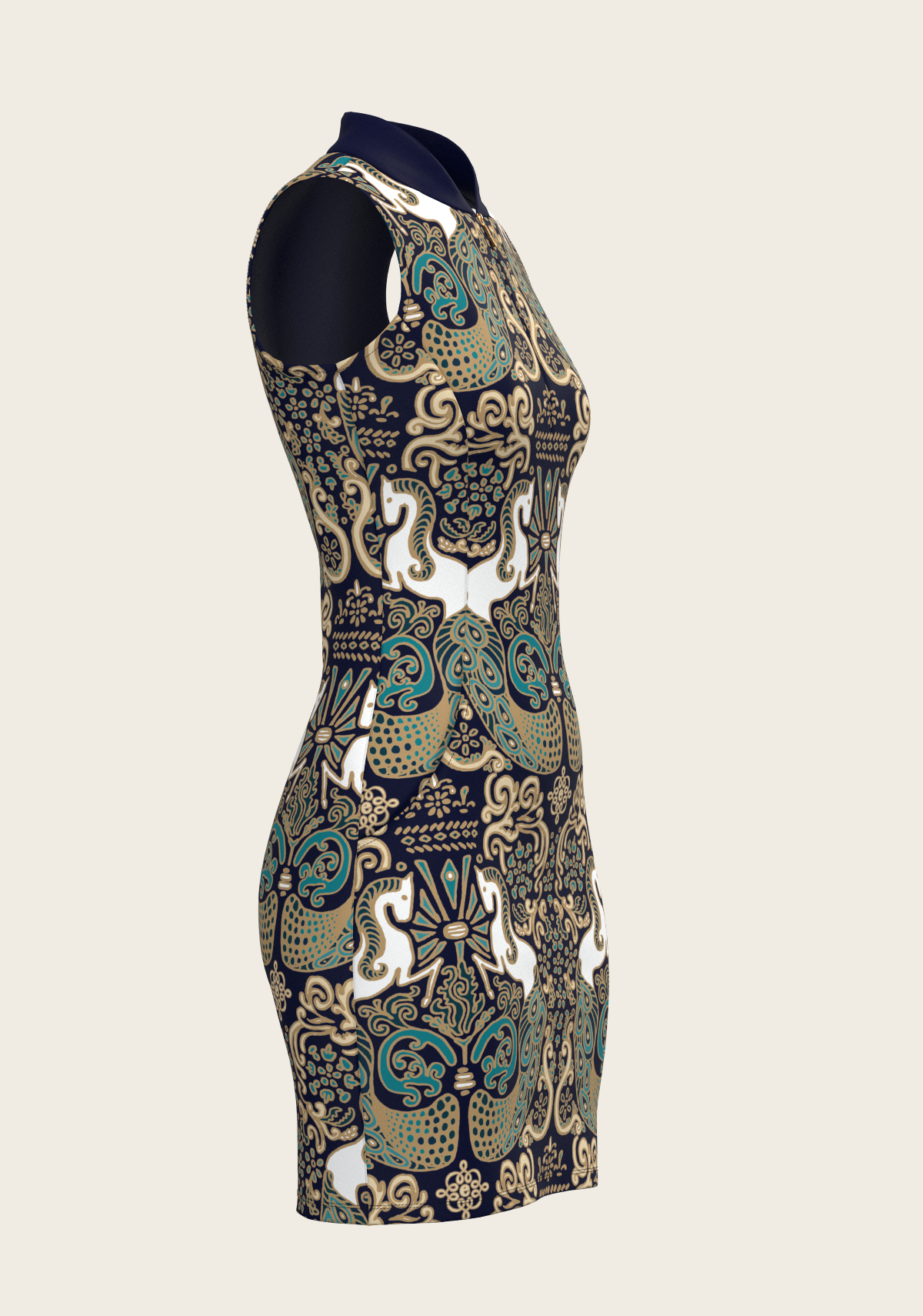 Mermaid Horses Golf Dress