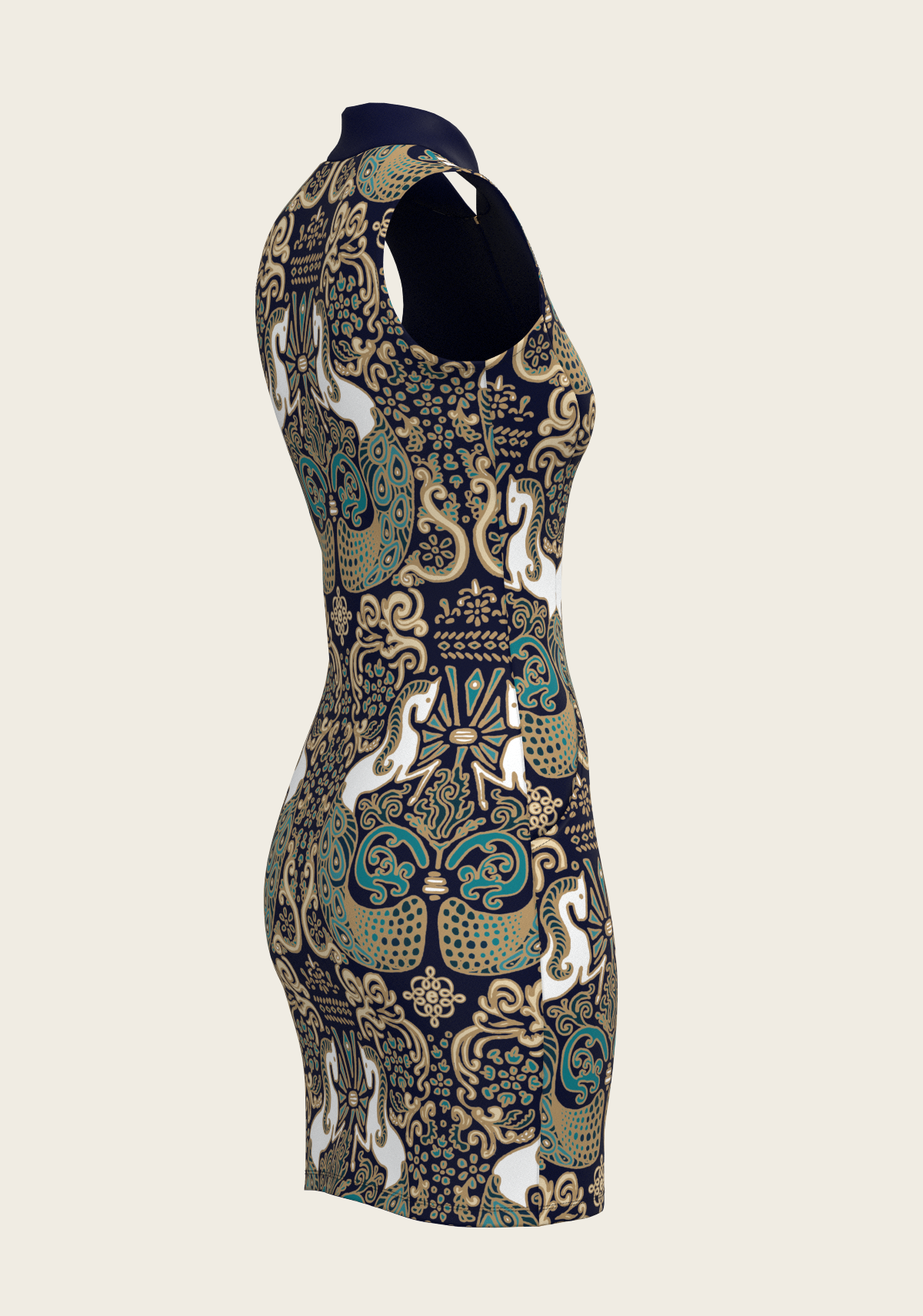 Mermaid Horses Golf Dress