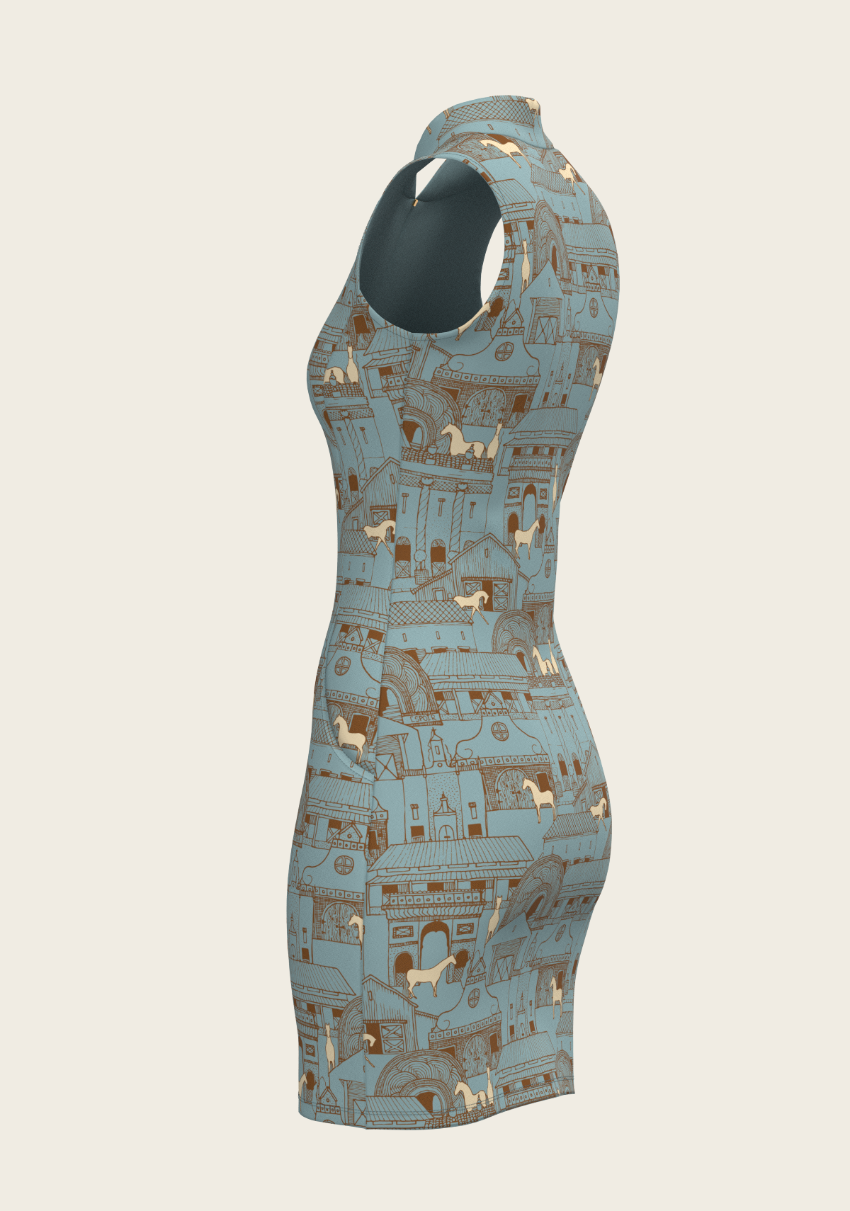 Horse Town Symphony Golf Dress