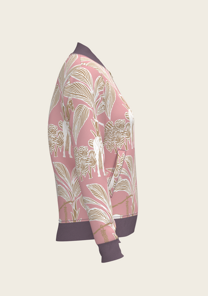  Poppy Seed Island Horses Reversible Jacket