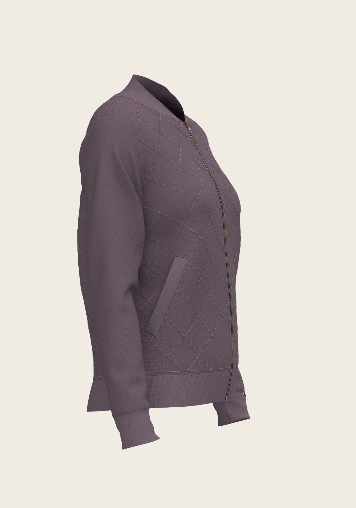  Poppy Seed Island Horses Reversible Jacket