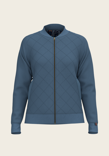 Mid Blue Forest Reversible Jacket