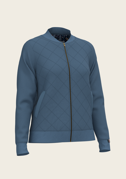 Mid Blue Forest Reversible Jacket