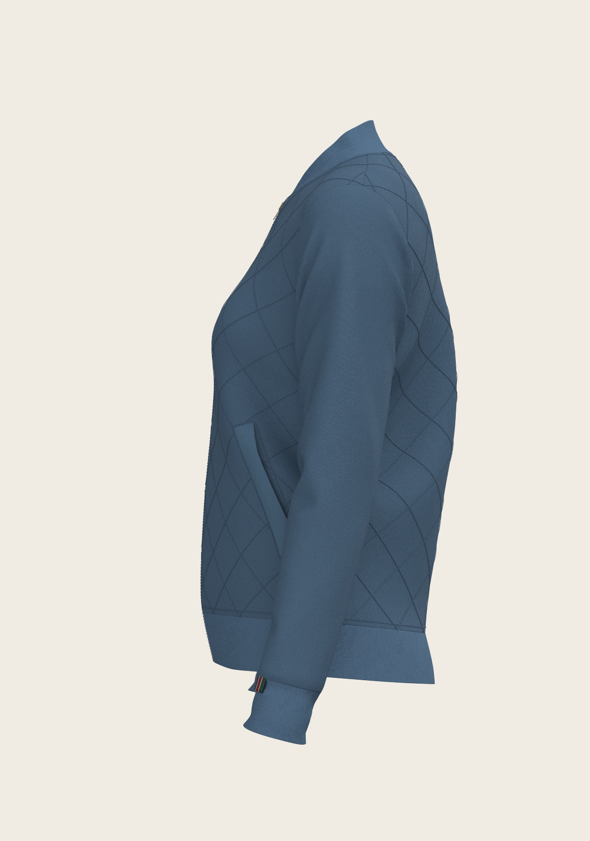 Mid Blue Forest Reversible Jacket