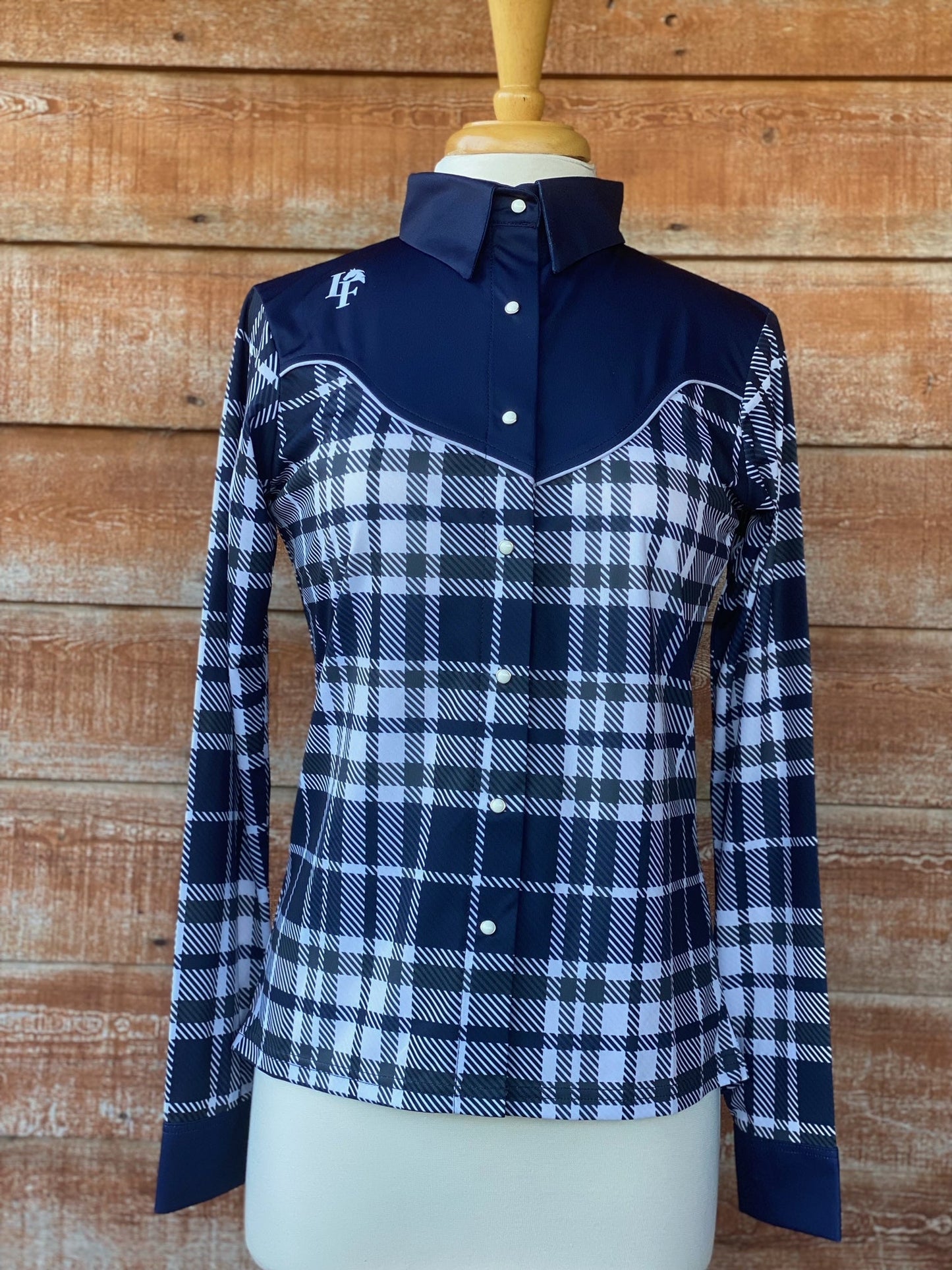 Lakota Tweed Ladies Western Style Shirt WS3001