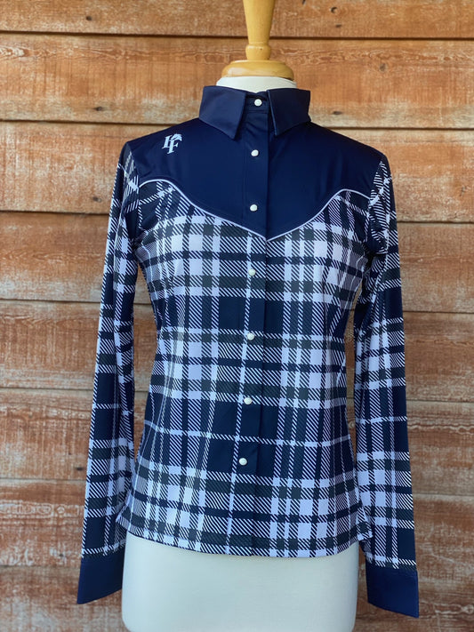 Lakota Tweed Ladies Western Style Shirt WS3001