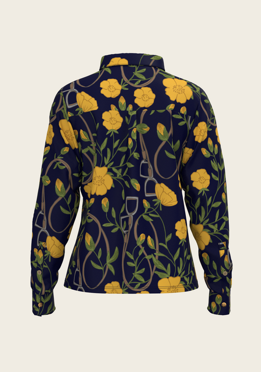 Navy Stirrups Ladies Loose Fitting S