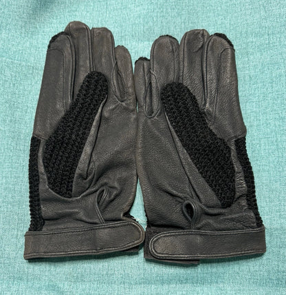 NEW PRI Size 9  1/2 G3066 Crochet Back Riding Gloves