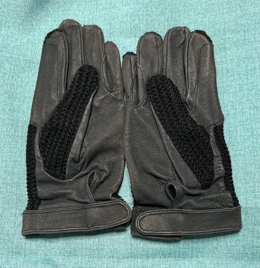 NEW PRI Size 9  1/2 G3066 Crochet Back Riding Gloves
