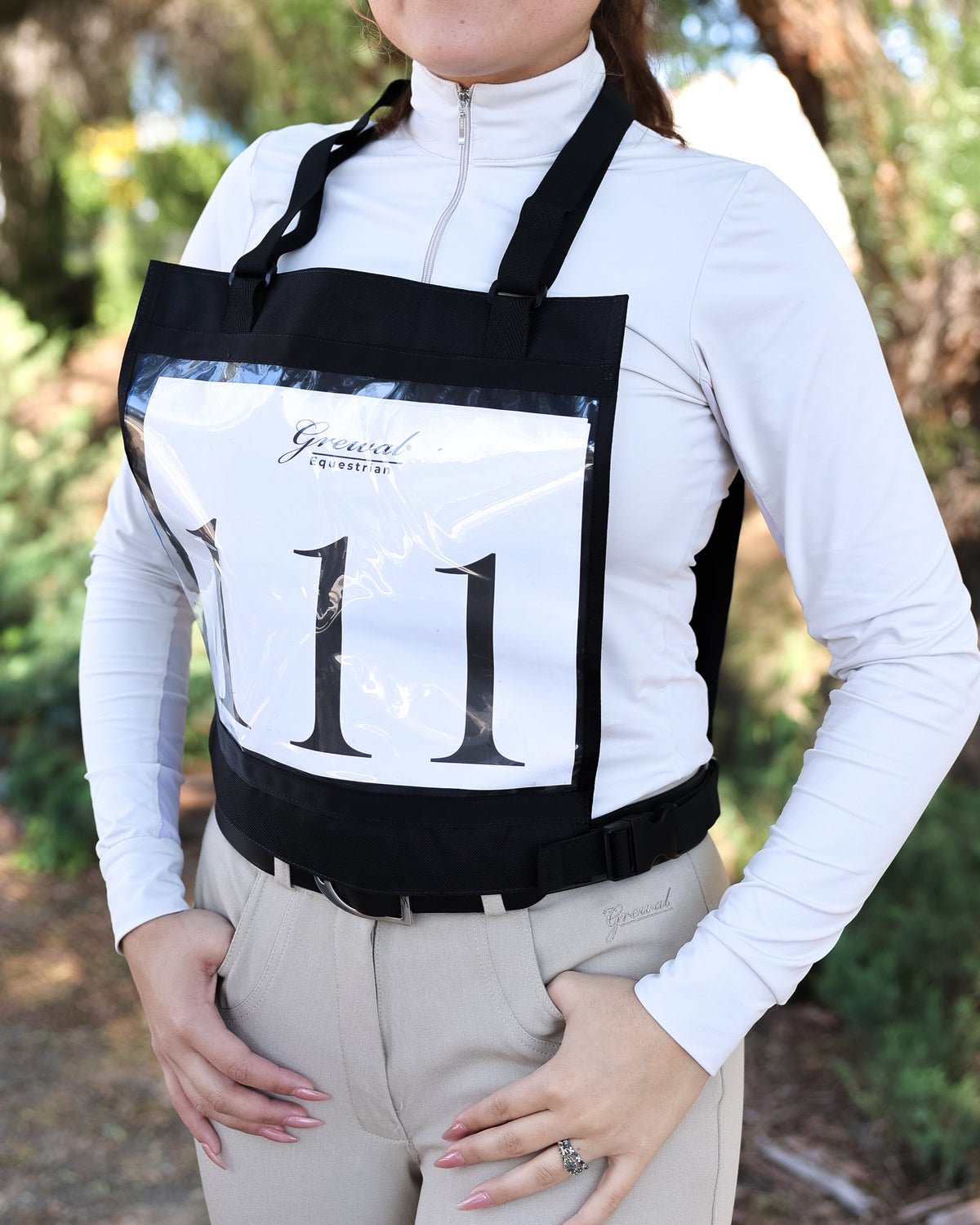 Competition Eventing Number Holder Pinny