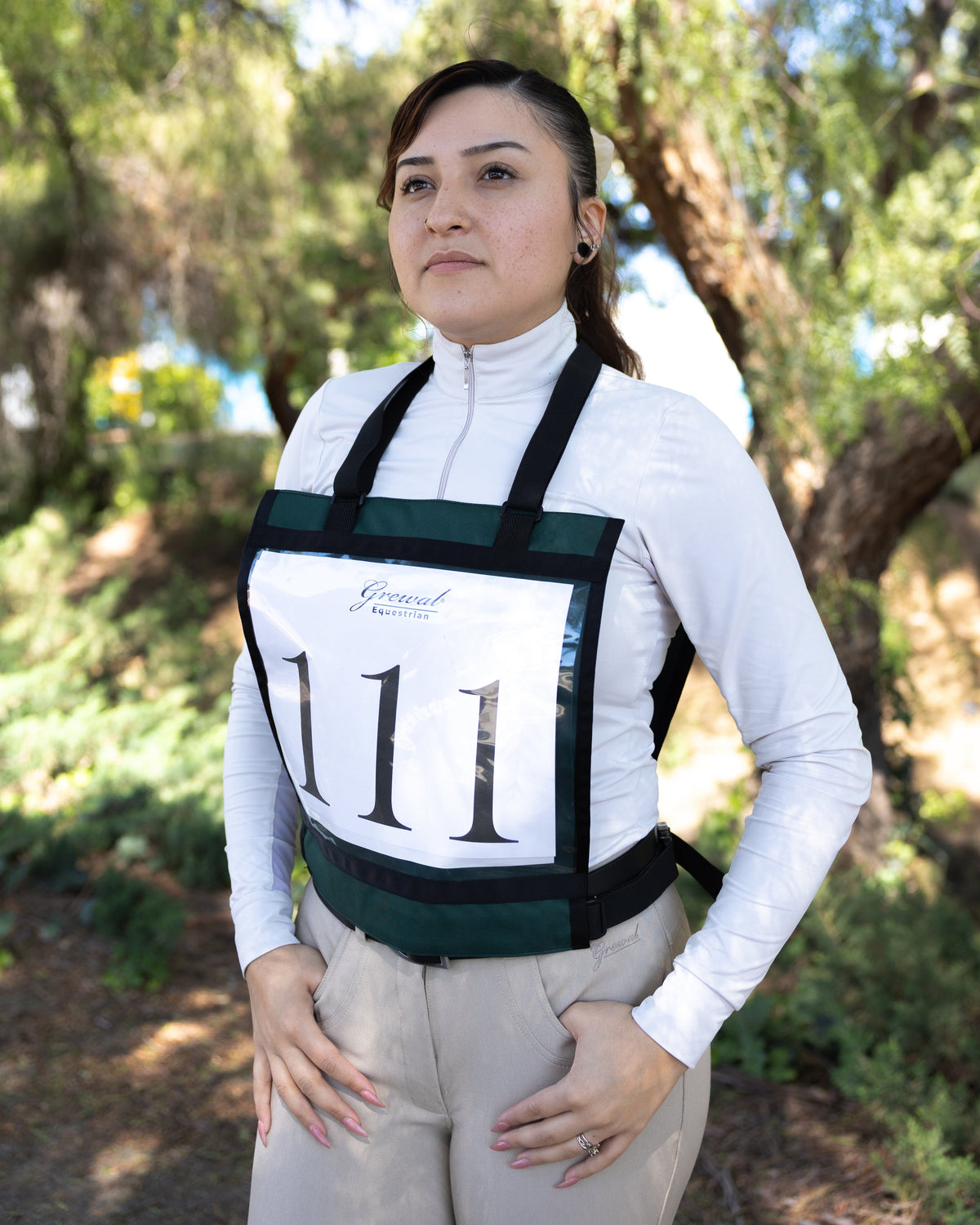 Competition Eventing Number Holder Pinny