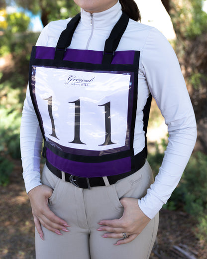 Competition Eventing Number Holder Pinny