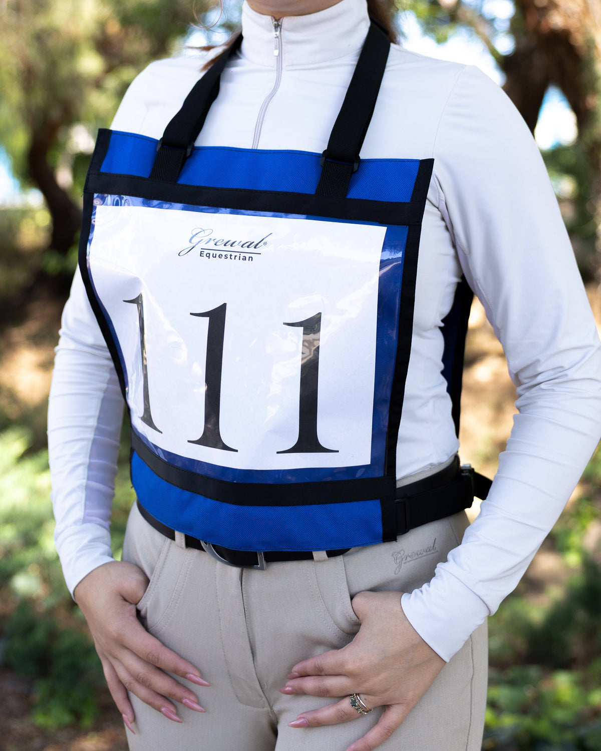 Competition Eventing Number Holder Pinny