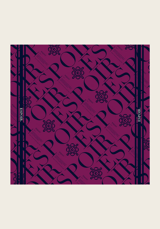 ESPOIR on Berry Square Scarf