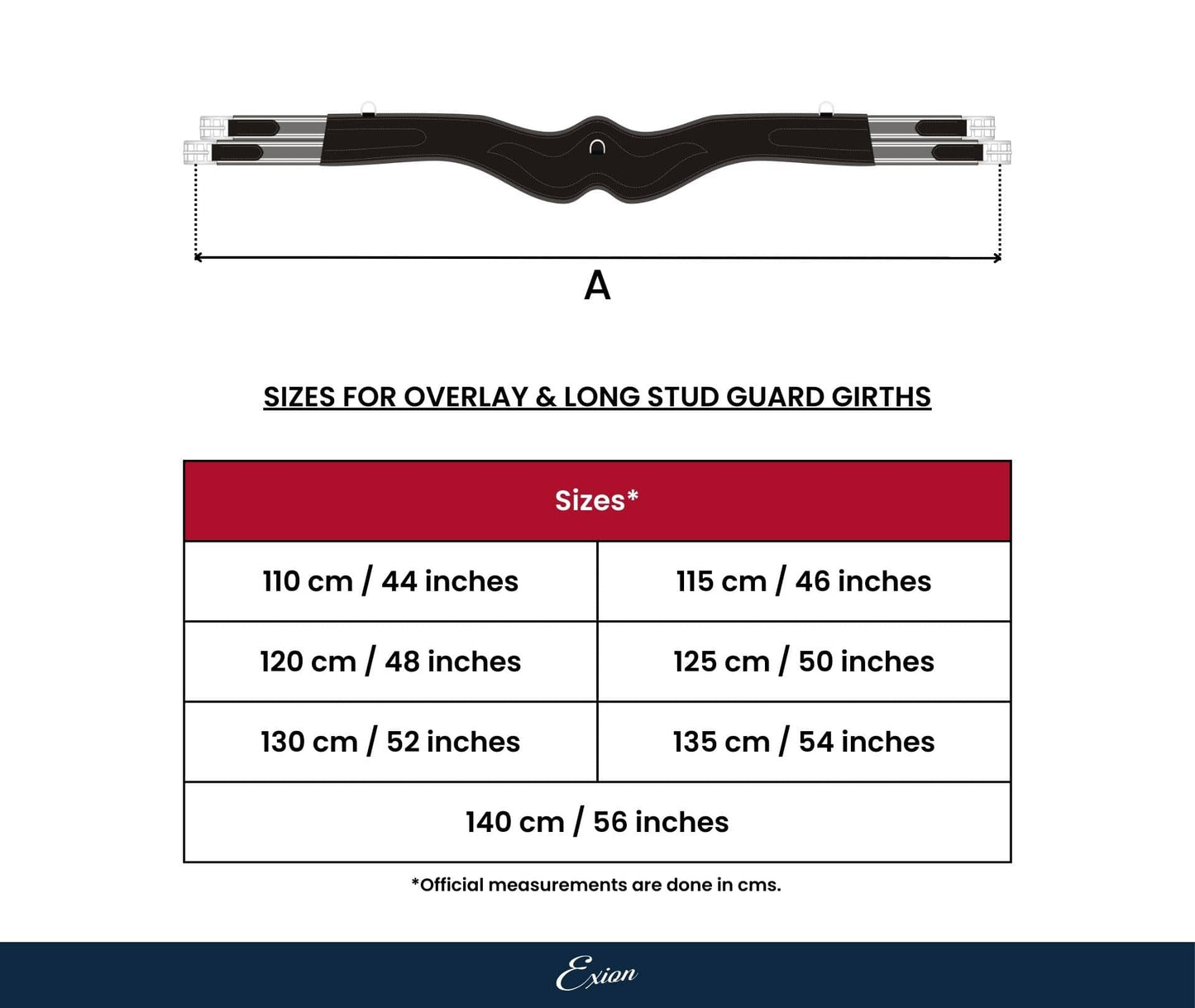 ExionPro 'AdaptLine' Belly Guard Girth - Grey Elastic With White Lines