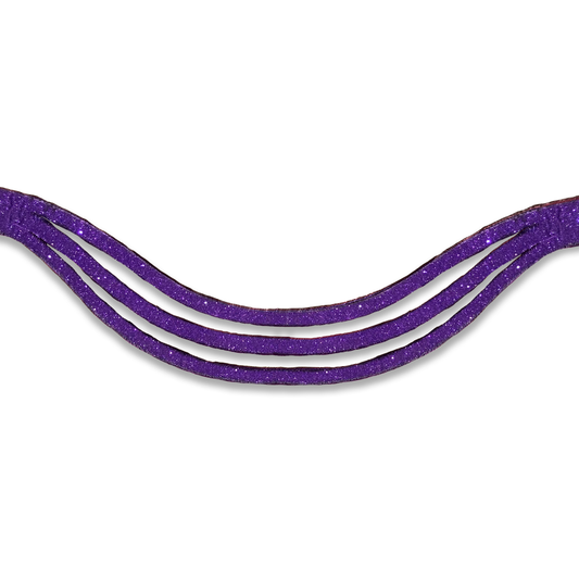 Purple Amethyst Browband