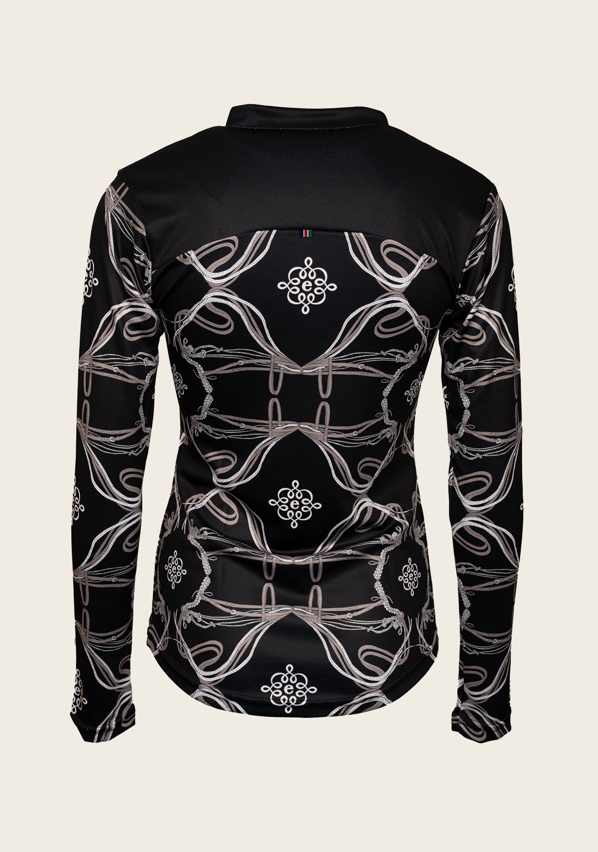 Black Roped Horses Zip-Tee