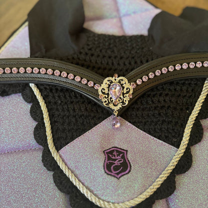 Lavender Ultra Bling Horse Browband