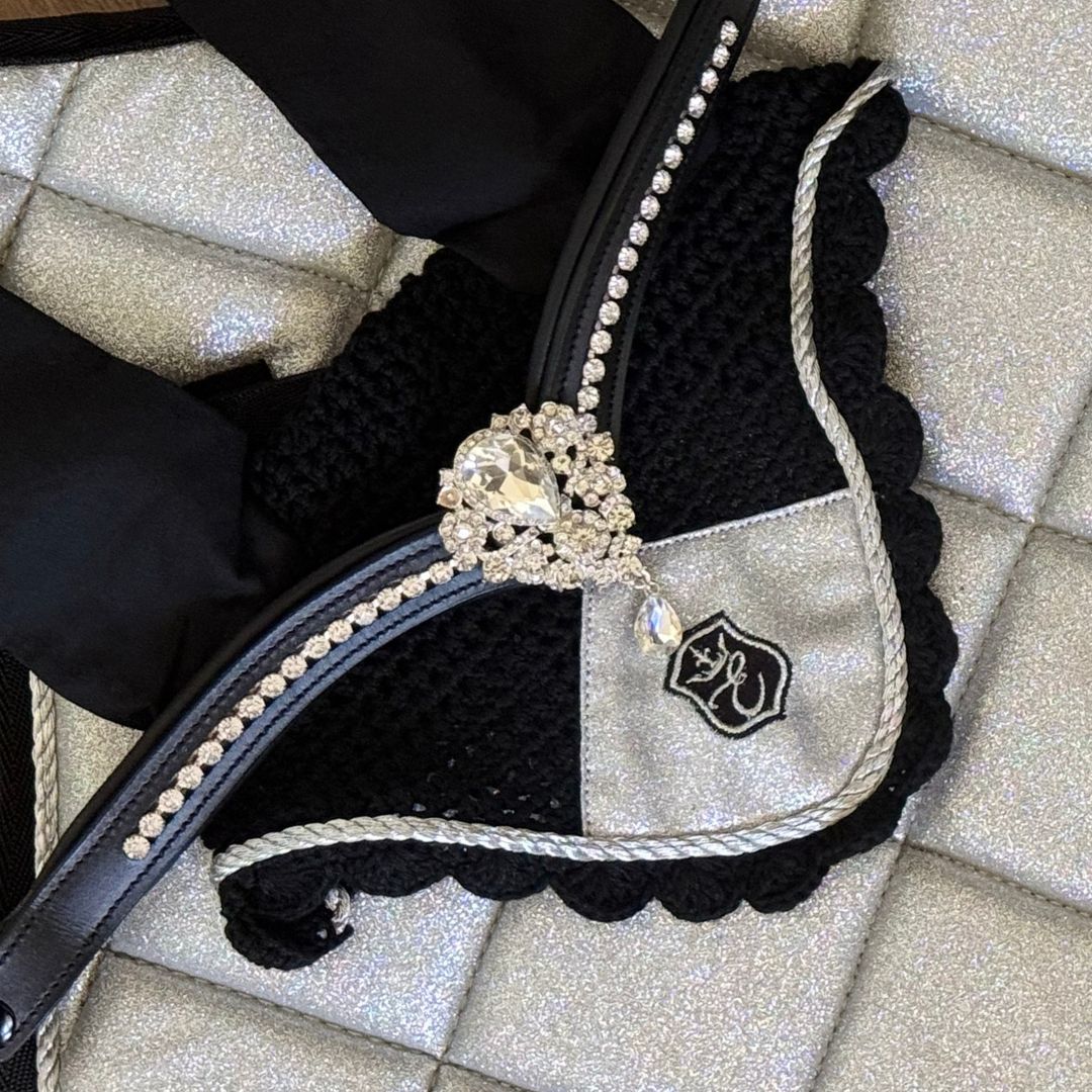 Royal Silver Ultra Bling Horse Browband