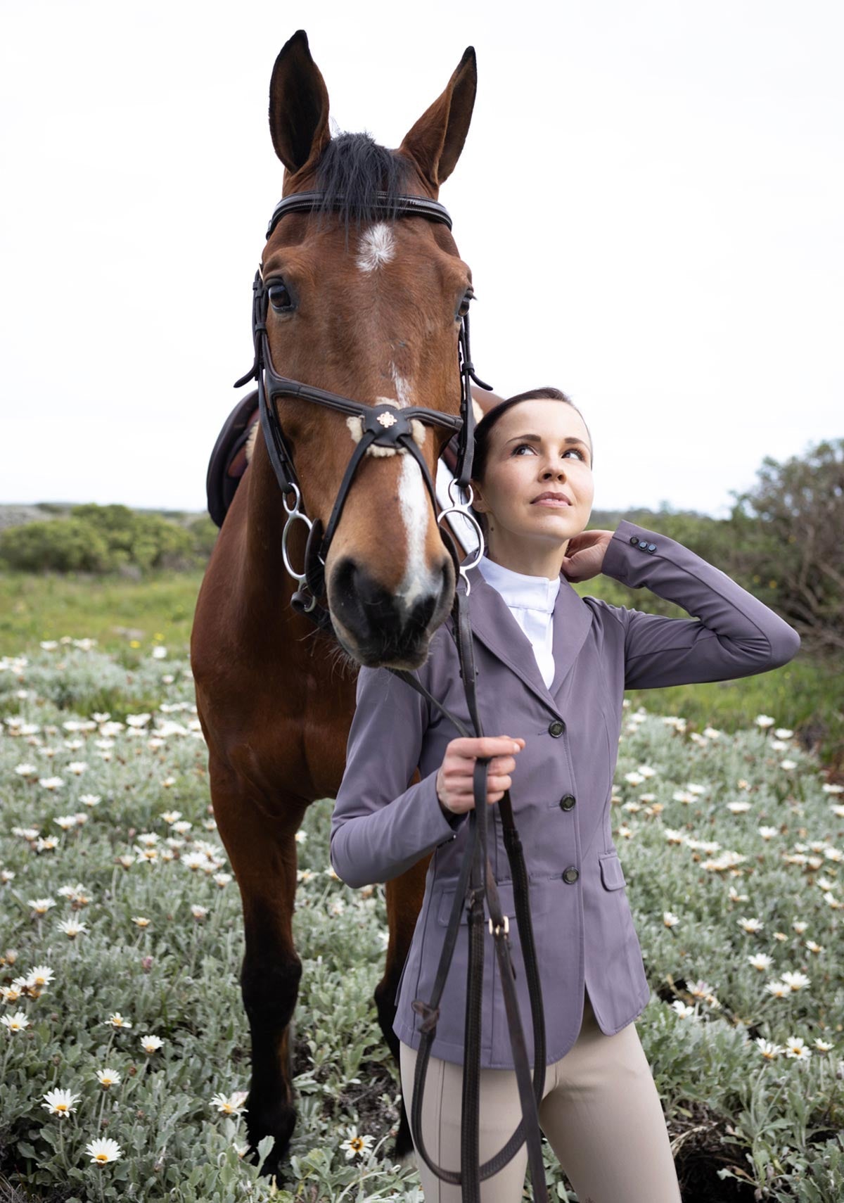 Lavender Poppy Seed Hunter Show Jacket