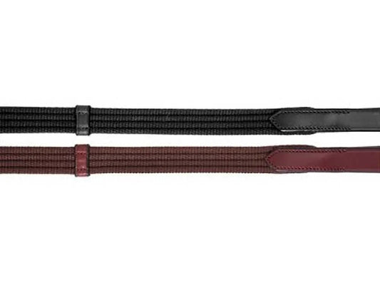 Webbed Reins with Stops