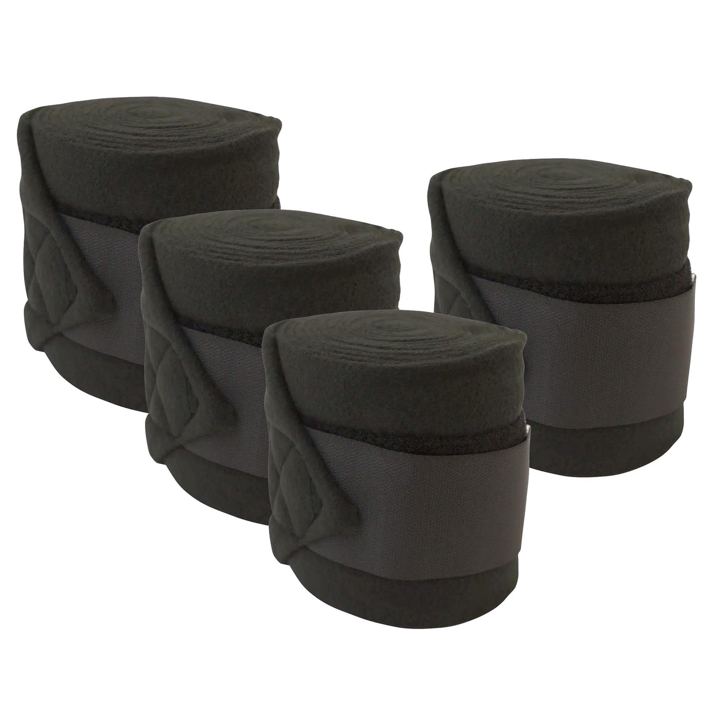 Horse Sense Fleece Polo Wraps - Reusable Set of 4