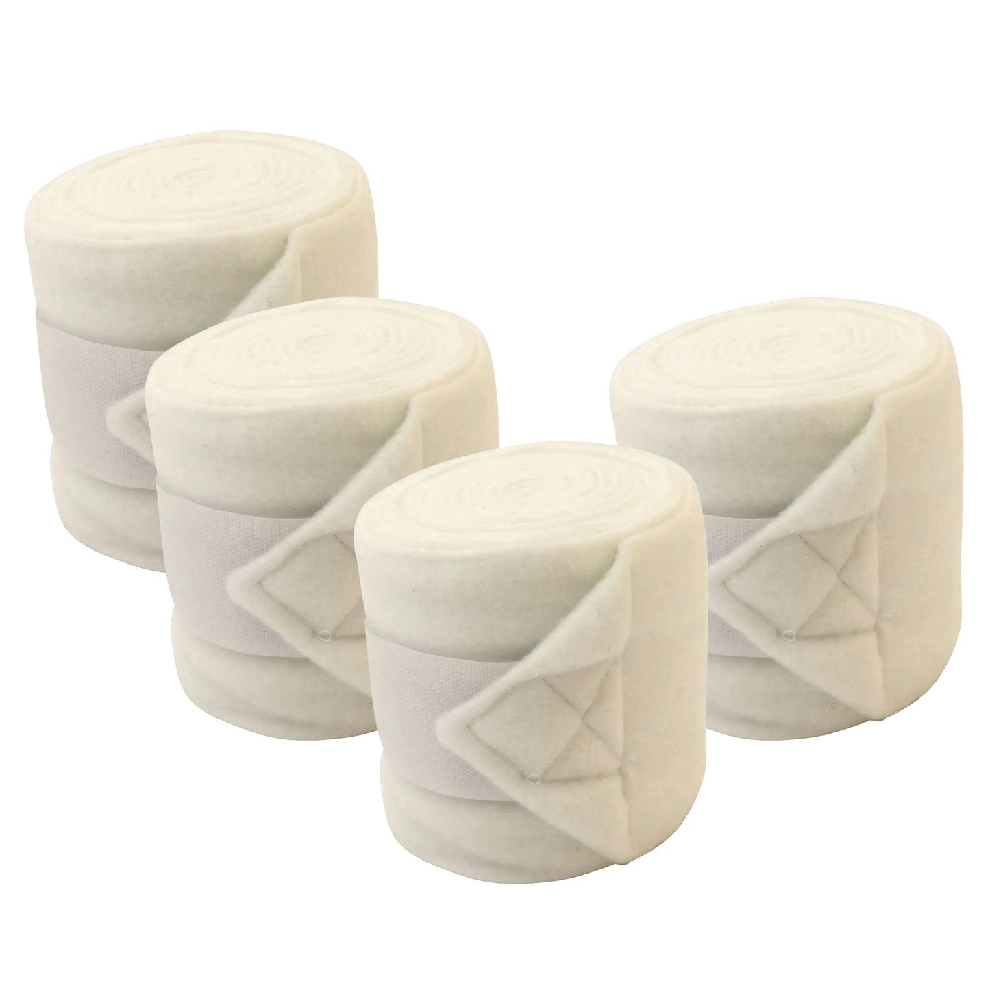 Horse Sense Fleece Polo Wraps - Reusable Set of 4
