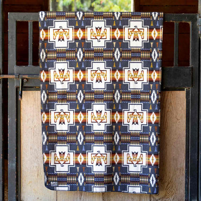 Jeffers Expression Oversized Fleece Throw Blanket, 60" x 84"