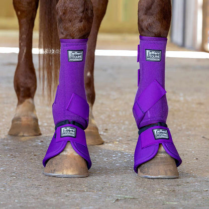Jeffers Protective Horse Boots, Solid Colors