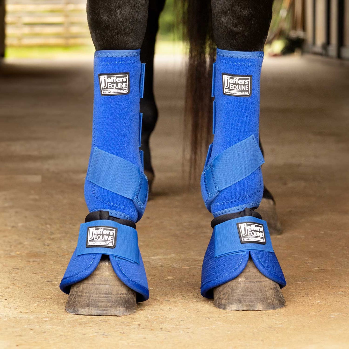 Jeffers Protective Horse Boots, Solid Colors