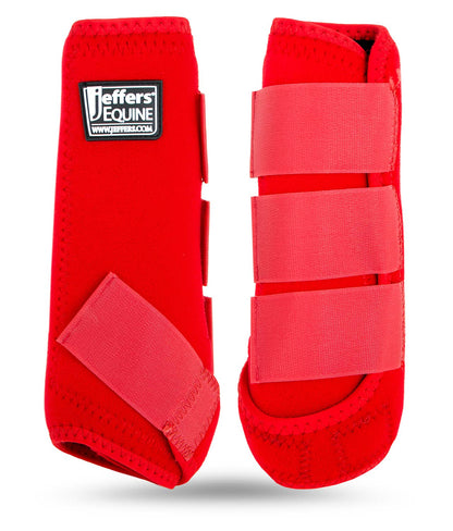 Jeffers Protective Horse Boots, Solid Colors
