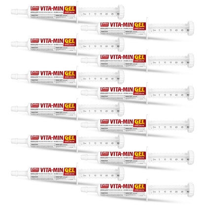 Jeffers Vita-Min Gel with Vit E & B12 for Cattle, Horses, Sheep, Goats & Swine