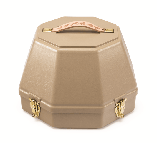 KD-141 English Hat Box – Premium Helmet Storage for Equestrian Riders