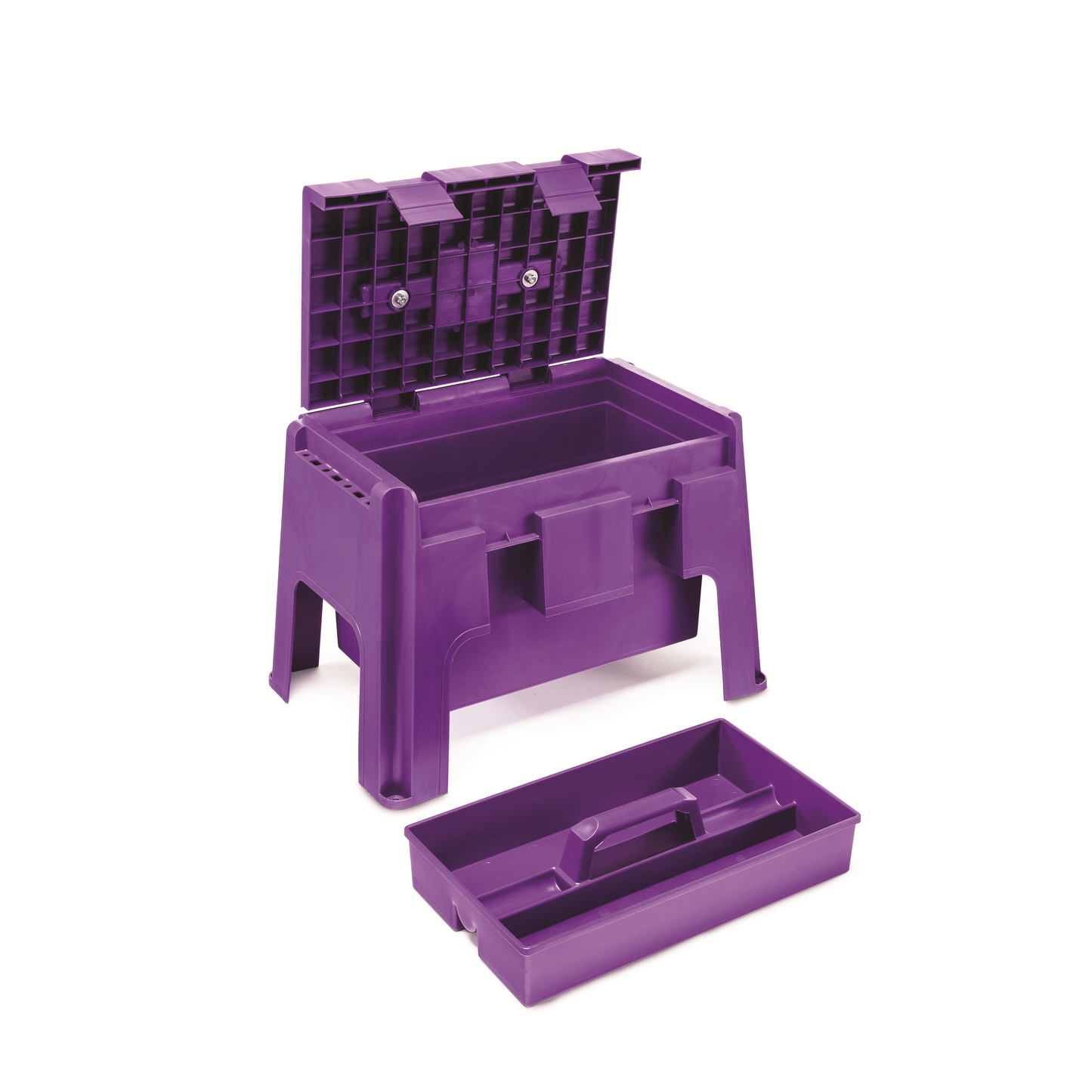 KD-164 Grooming Stool – All-in-One Step Stool & Storage for Equestrians