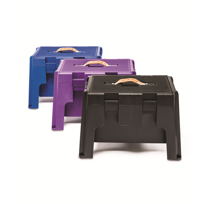 KD-164 Grooming Stool – All-in-One Step Stool & Storage for Equestrians