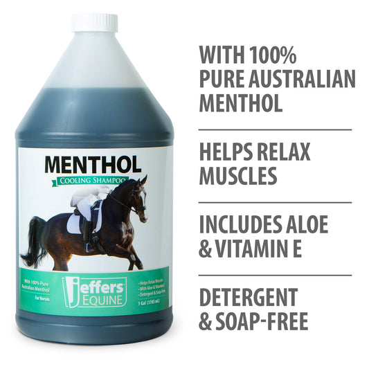 Jeffers Equine Menthol Cooling Shampoo for Horses