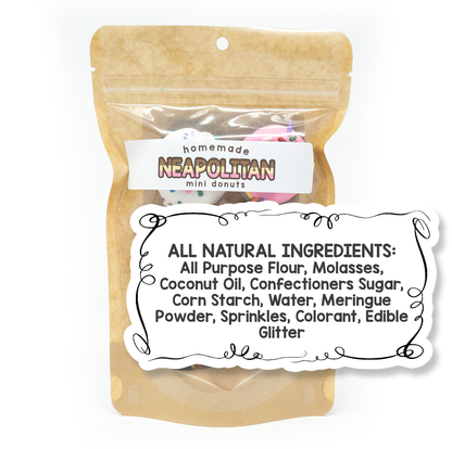 Neapolitan | Mini Donuts