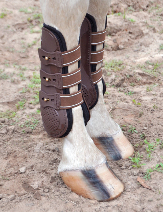 Jeffers Uniquely English Horse Tendon Boots, 2-Pack